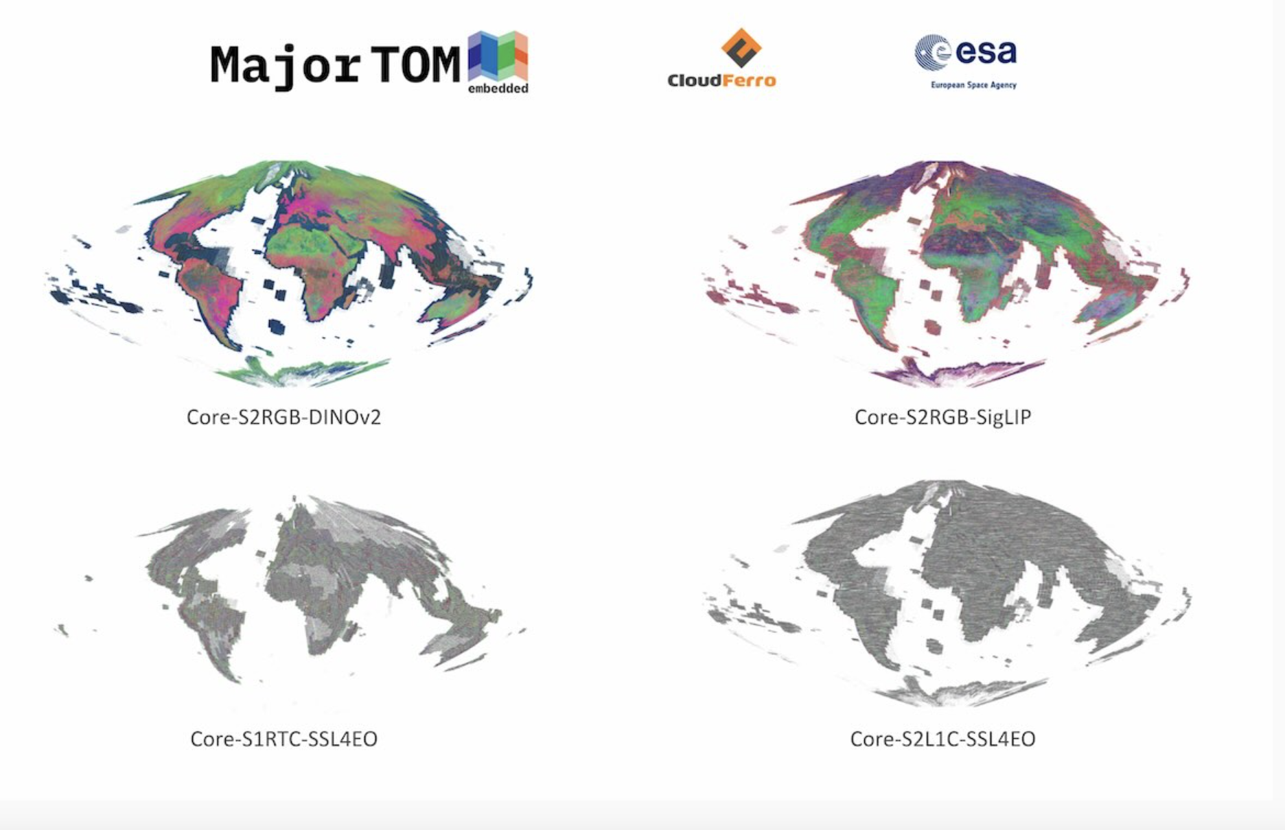 CloudFerro y ESA Φ-lab lanzan el primer conjunto de datos de incrustaciones globales para observaciones de la Tierra